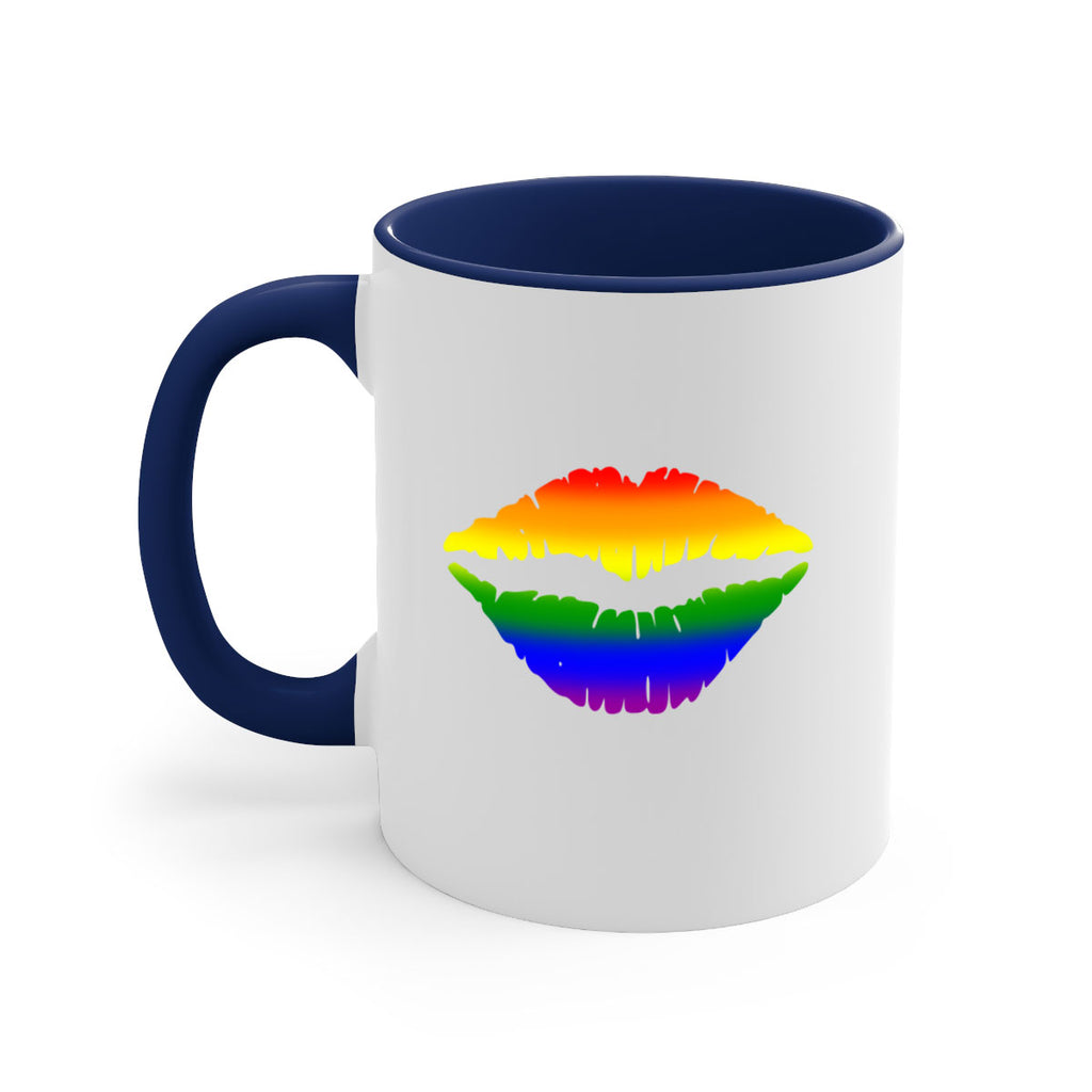 rainbow lips 6#- lgbt-Mug / Coffee Cup