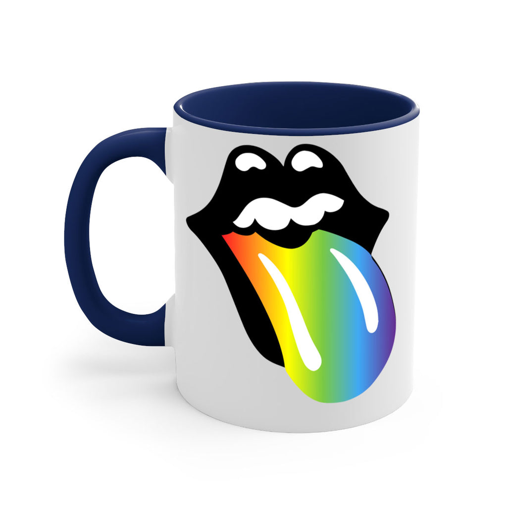 rainbow mouth and tongue 5#- lgbt-Mug / Coffee Cup