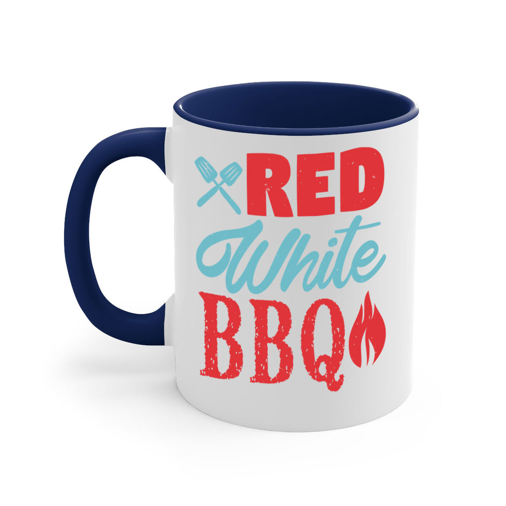 red white bbq 15#- bbq-Mug / Coffee Cup