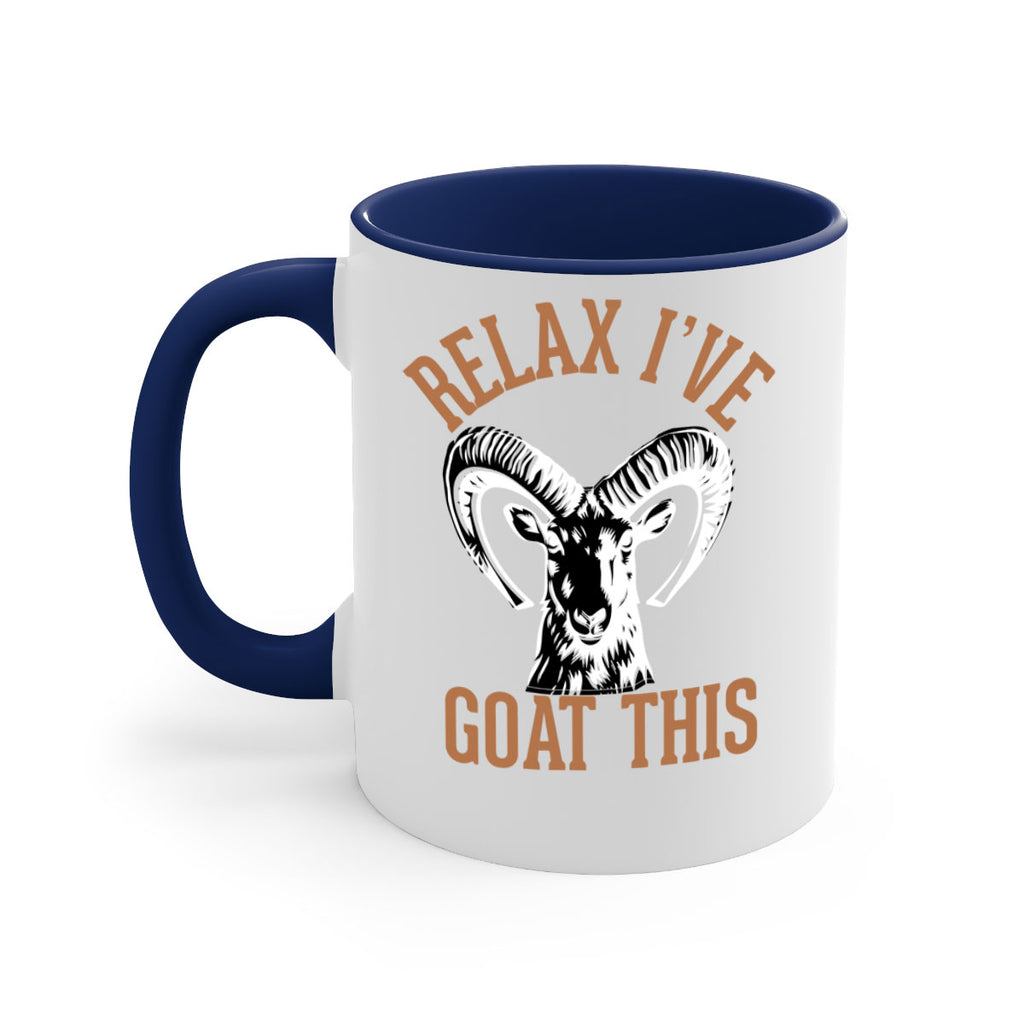 relax i’ve goat this Style 2#- goat-Mug / Coffee Cup