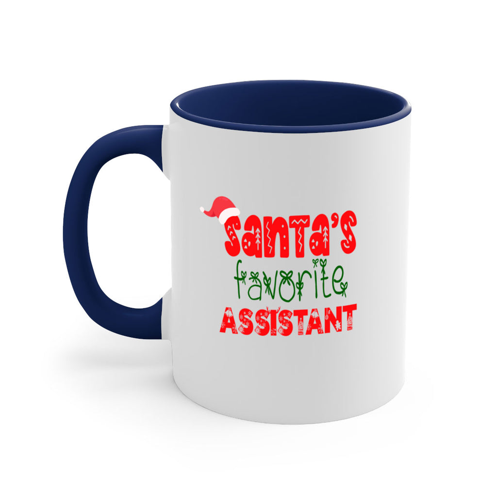 santas favorite assistant style 657#- christmas-Mug / Coffee Cup