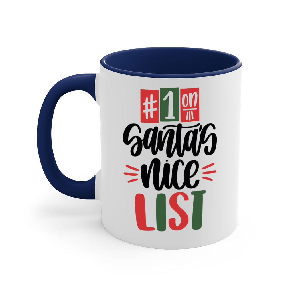 santas nice list 216#- christmas-Mug / Coffee Cup