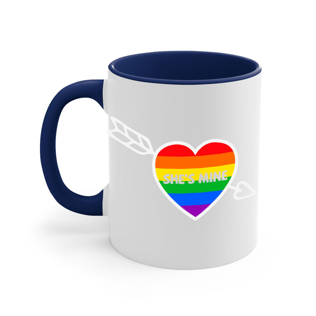 shes mine lgbt couple rainbow lgbt 22#- lgbt-Mug / Coffee Cup