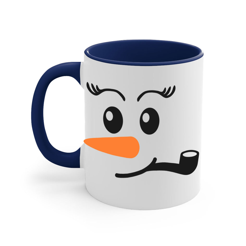snowman face 6#- christmas-Mug / Coffee Cup