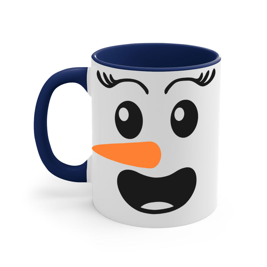 snowman face style 1180#- christmas-Mug / Coffee Cup