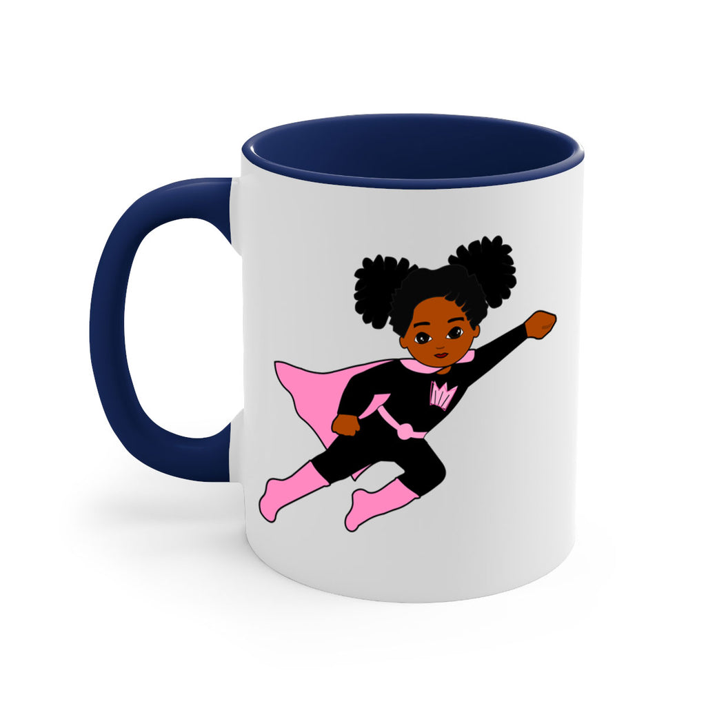 super kids girl 11#- Black women - Girls-Mug / Coffee Cup