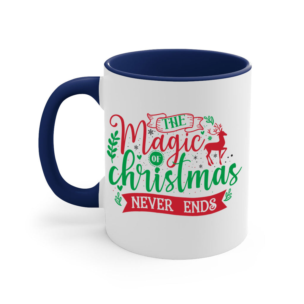 the magic of christmas never ends style 1201#- christmas-Mug / Coffee Cup