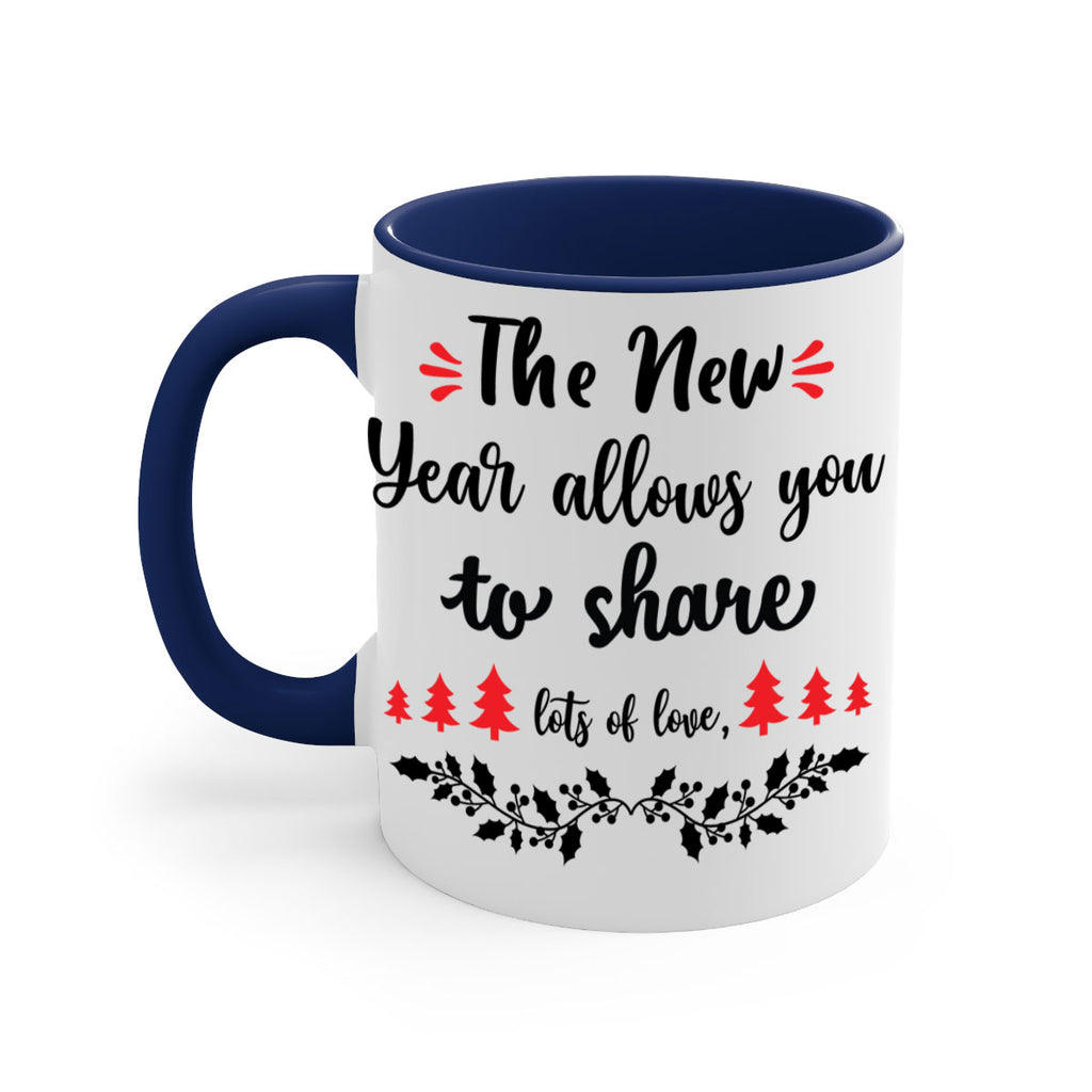 the new year allows you to share lots of love style 1205#- christmas-Mug / Coffee Cup