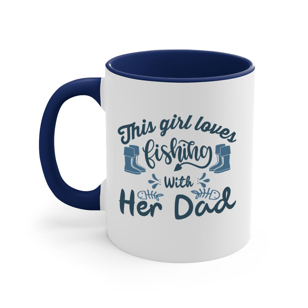this girl loves fishing 19#- fishing-Mug / Coffee Cup