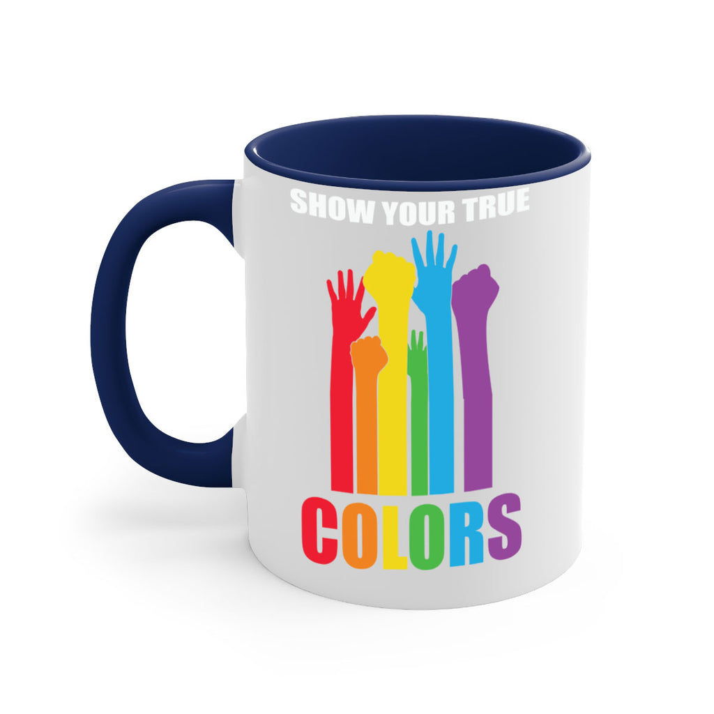 true colors rainbow pride flag lgbt 9#- lgbt-Mug / Coffee Cup