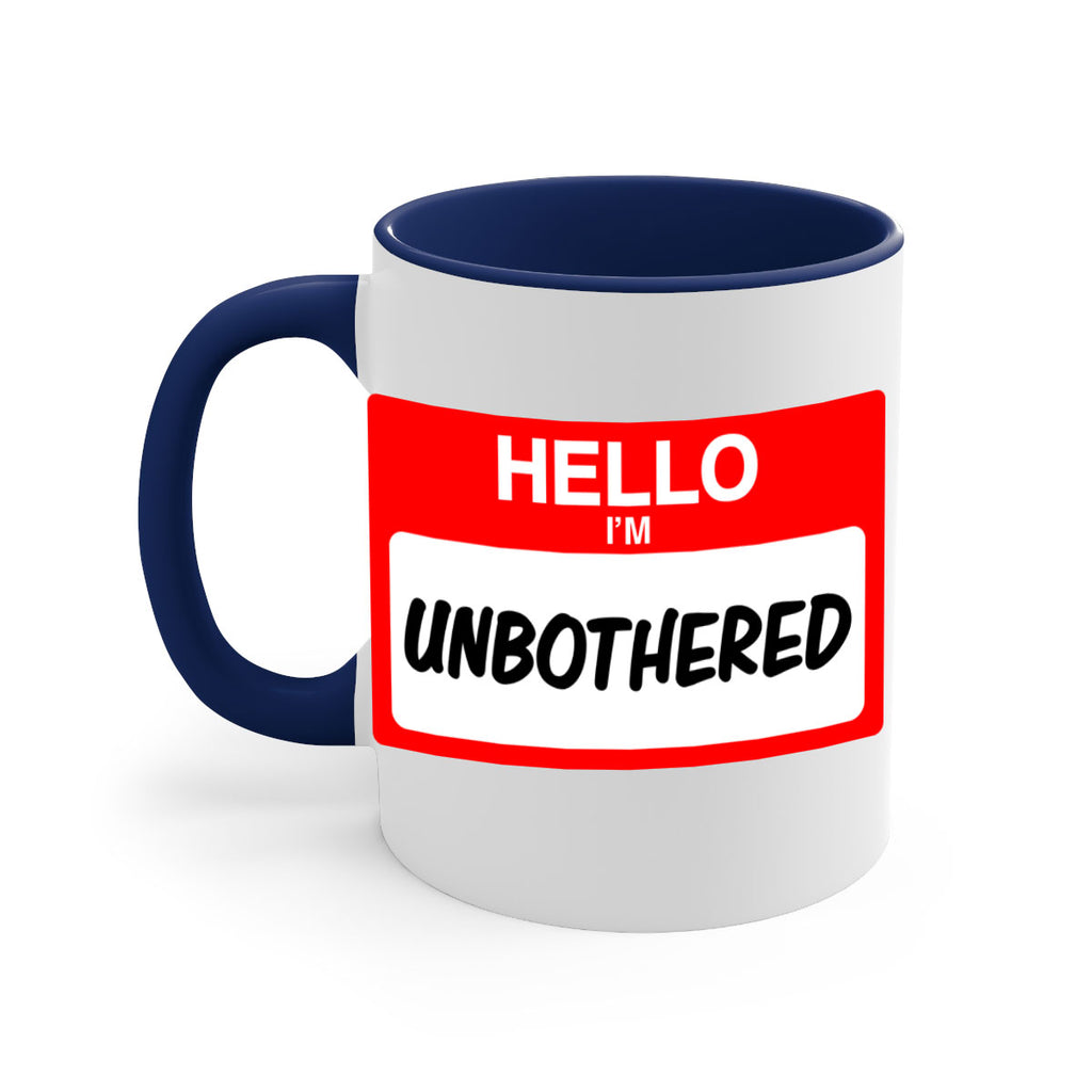 unbothered 14#- black words - phrases-Mug / Coffee Cup