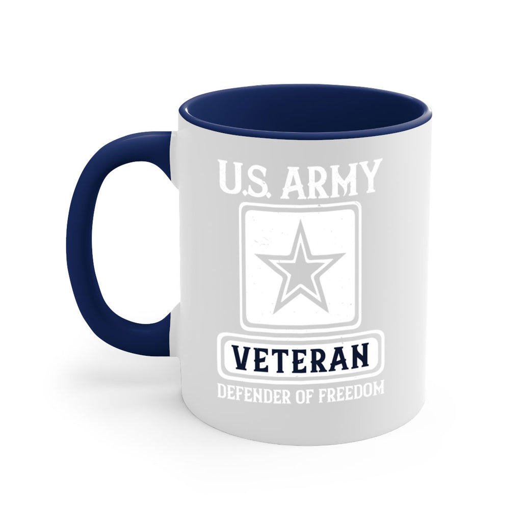 us army veteran defender of freedom 14#- veterns day-Mug / Coffee Cup