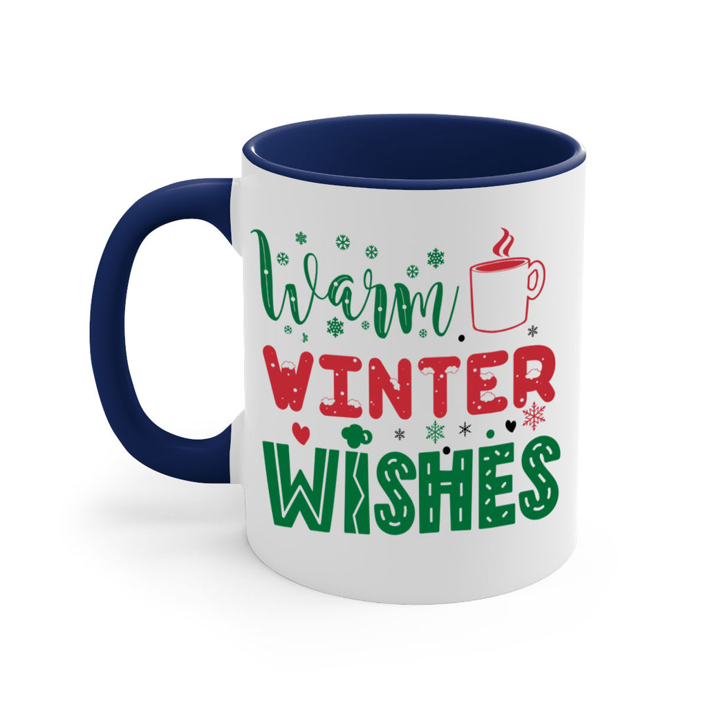 warm winter wishes style 1227#- christmas-Mug / Coffee Cup