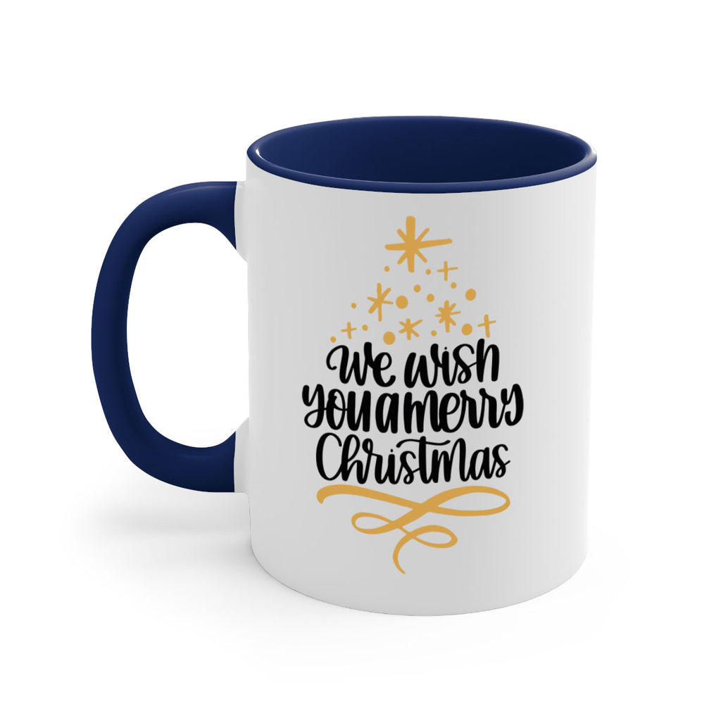 we wish you a merry christmas gold 32#- christmas-Mug / Coffee Cup