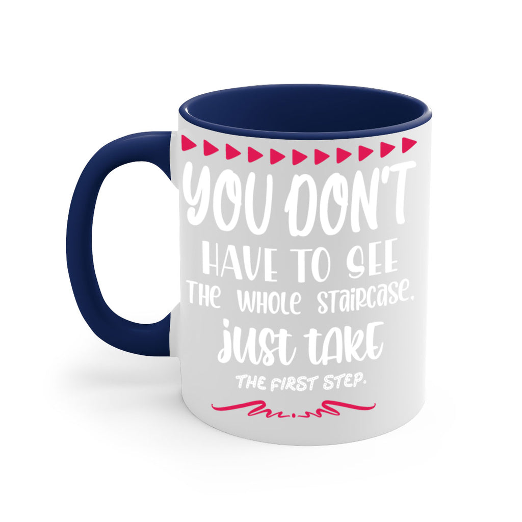 you don't have to see the whole staircase, just take the first step style 1250#- christmas-Mug / Coffee Cup