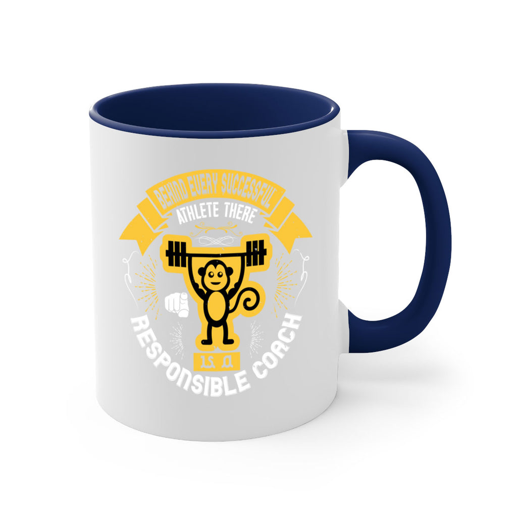 Behind every successful athlete there is a responsible coach Style 2#- dentist-Mug / Coffee Cup
