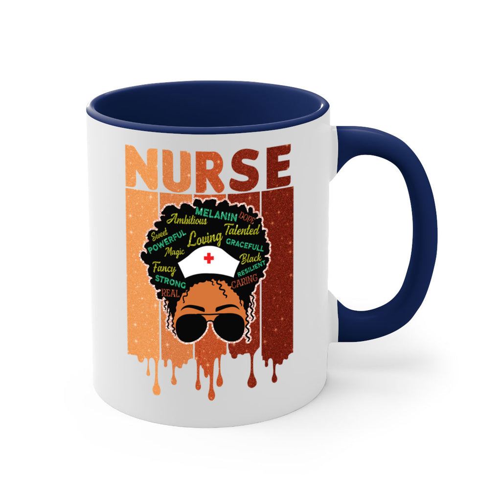 Black Nurse African Melanin Juneteenth 22#- juneteenth-Mug / Coffee Cup