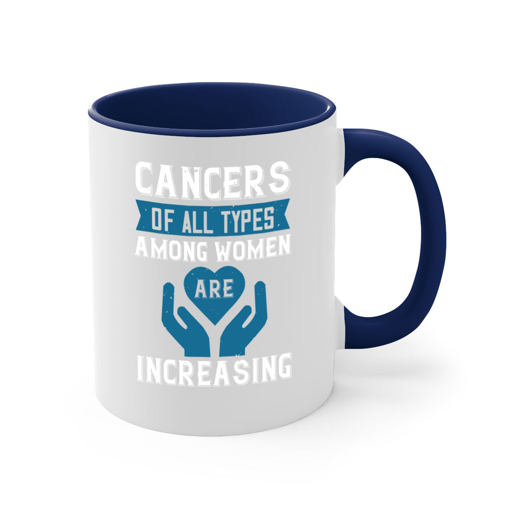 Cancers of all types among women are increasing Style 4#- World Health-Mug / Coffee Cup