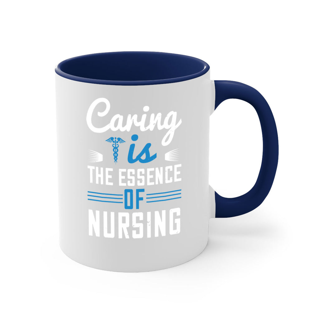 Caring is the essence of nursing Style 410#- nurse-Mug / Coffee Cup