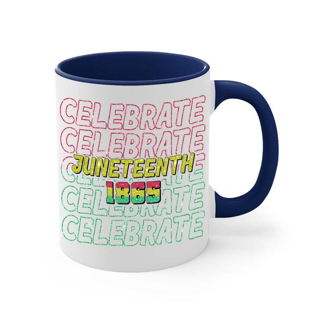 Celabrate Juneteenth Since 1865 Png 18#- juneteenth-Mug / Coffee Cup