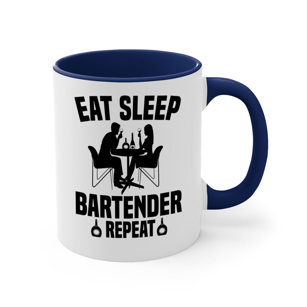 Eat sleep Style 3#- bartender-Mug / Coffee Cup