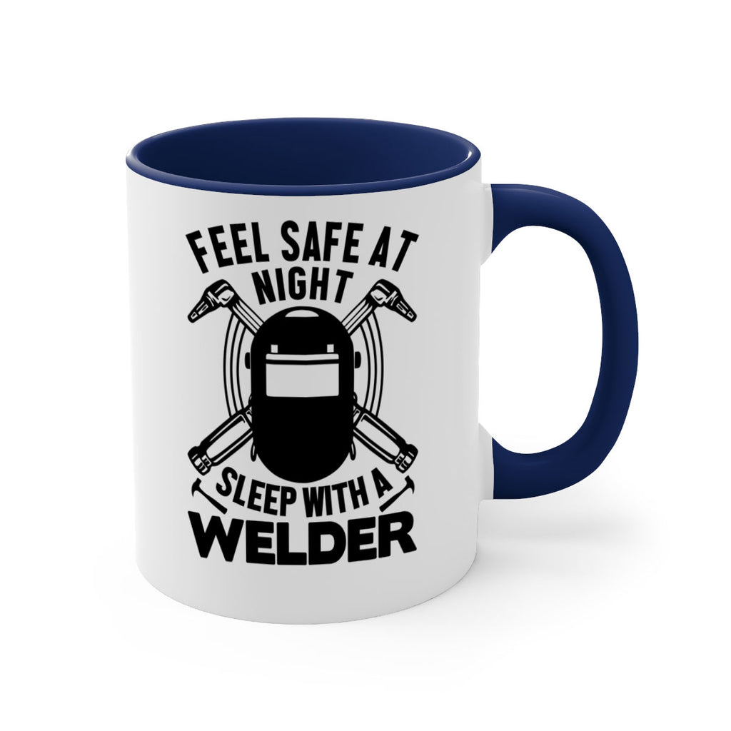 Feel safe at night Style 9#- welder-Mug / Coffee Cup