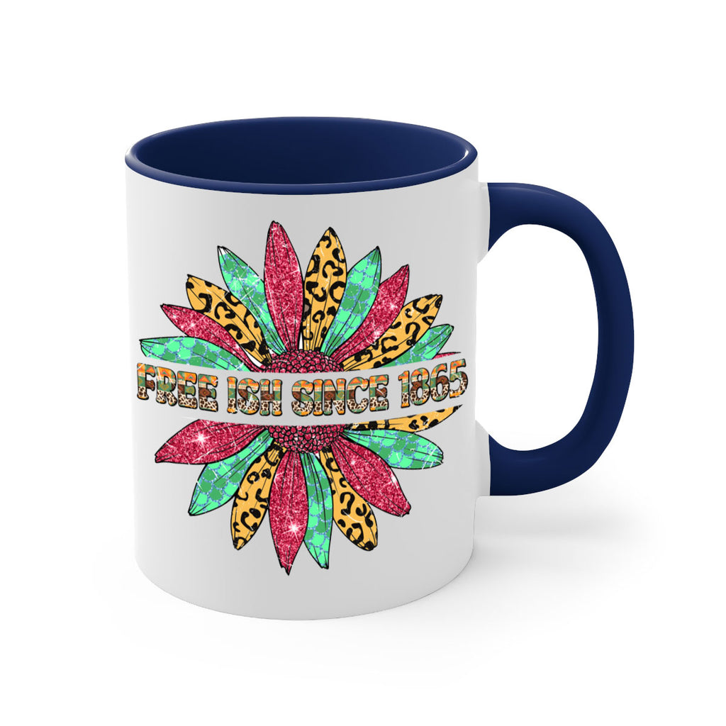 Freeish Since 1865 Sunflower Juneteenth 15#- juneteenth-Mug / Coffee Cup