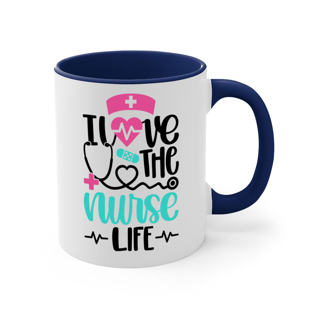 I Love The Nurse Life Style Style 169#- nurse-Mug / Coffee Cup