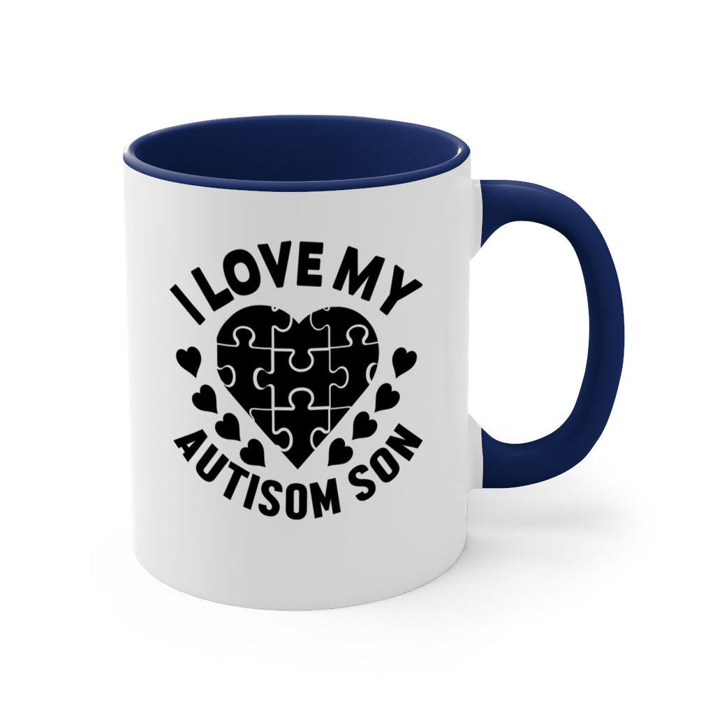 I love my Style 45#- autism-Mug / Coffee Cup