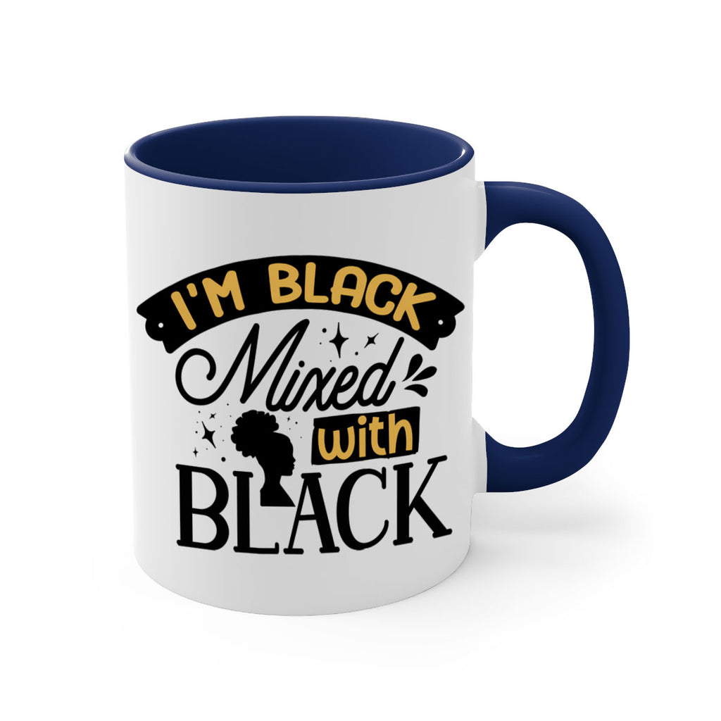 Im black mixed with black Style 30#- Black women - Girls-Mug / Coffee Cup