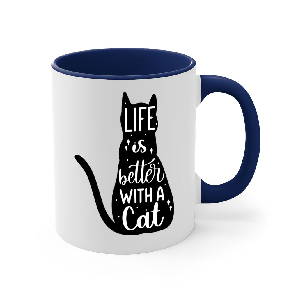 Life Is Better With A Cat Style 98#- cat-Mug / Coffee Cup