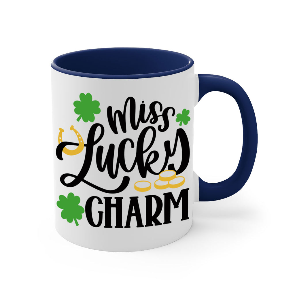 Miss Lucky Charm Style 47#- St Patricks Day-Mug / Coffee Cup