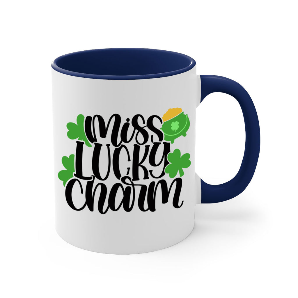 Miss Lucky Charm Style 48#- St Patricks Day-Mug / Coffee Cup
