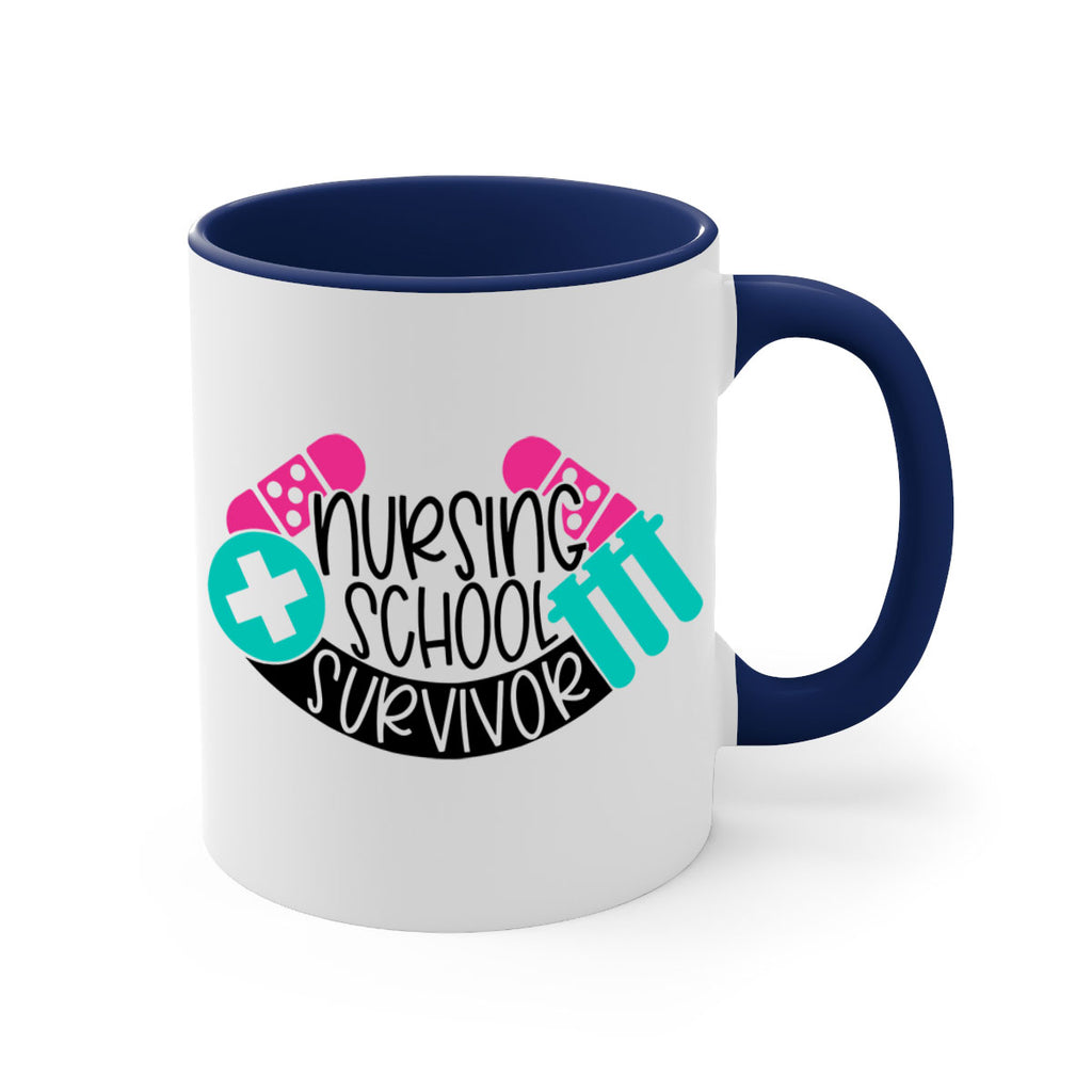 Nursing School Survivor Style Style 64#- nurse-Mug / Coffee Cup