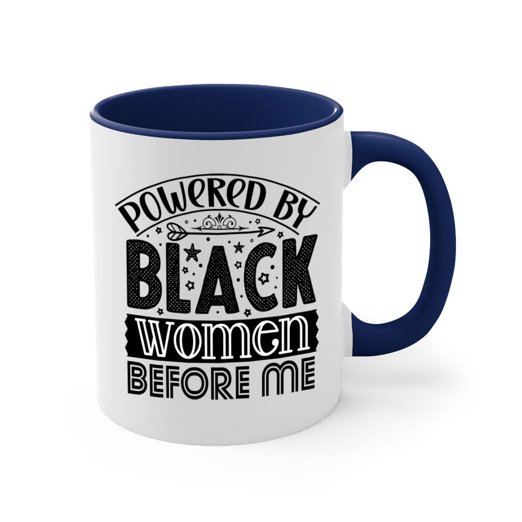 Powered by blackp women before me Style 14#- Black women - Girls-Mug / Coffee Cup