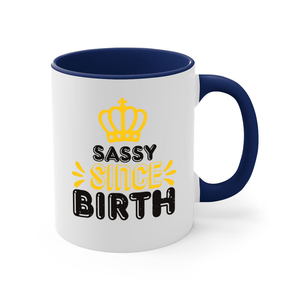 Saddy since birth Style 16#- baby shower-Mug / Coffee Cup