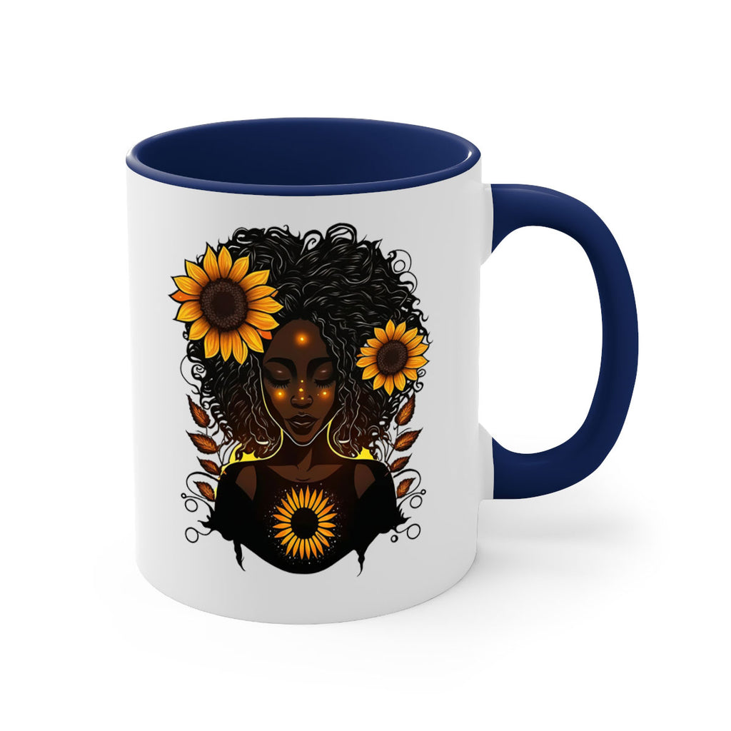 Sparkling Black Girl Design 13#- Black women - Girls-Mug / Coffee Cup