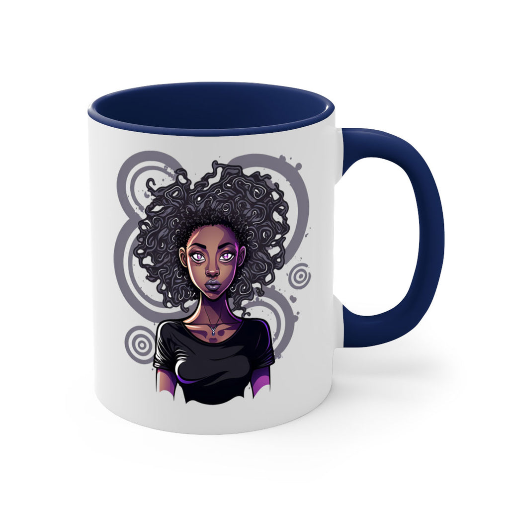 Sparkling Black Girl Design 14#- Black women - Girls-Mug / Coffee Cup