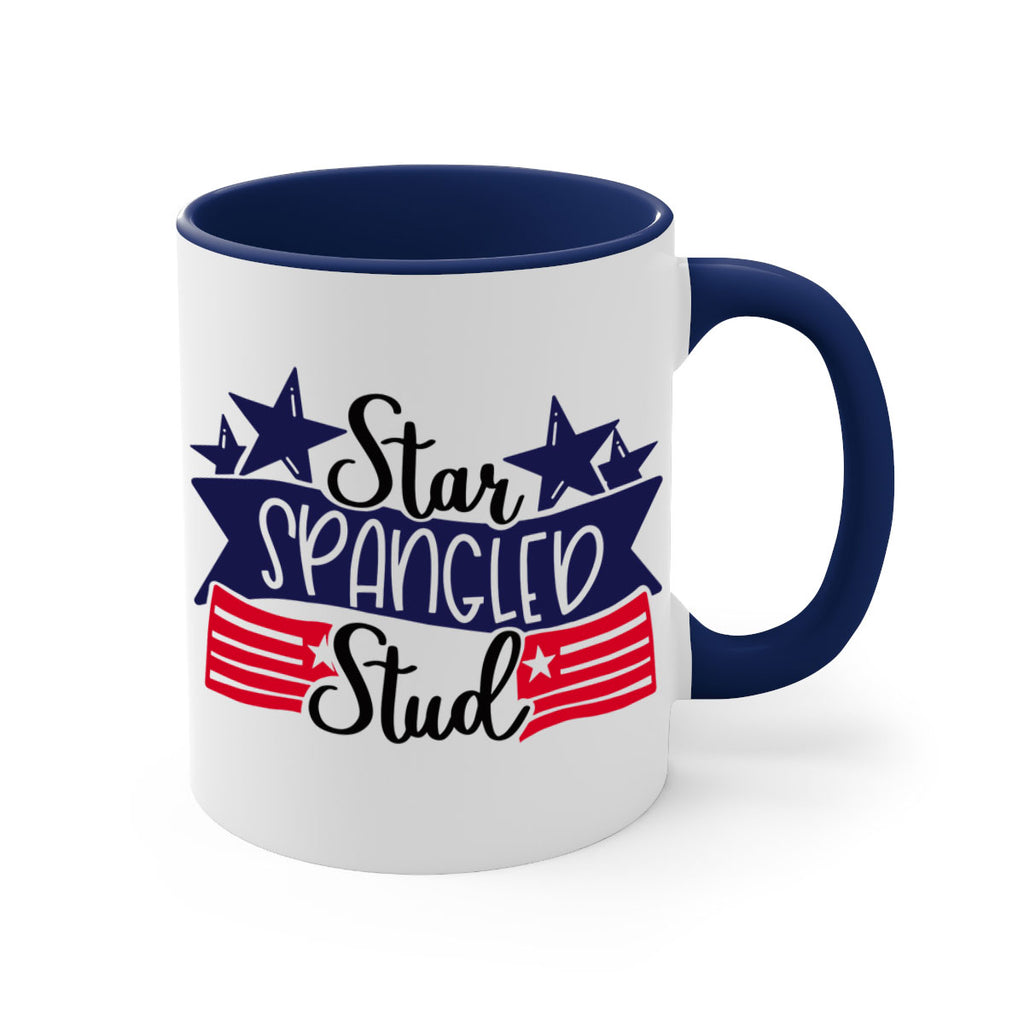 Star Spangled Stud Style 173#- 4th Of July-Mug / Coffee Cup