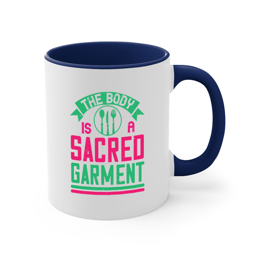 The body is a sacred garment Style 14#- World Health-Mug / Coffee Cup