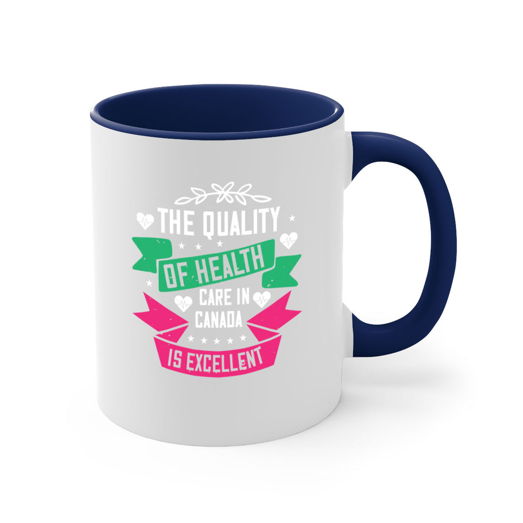 The quality of health care in Canada is excellent Style 12#- World Health-Mug / Coffee Cup