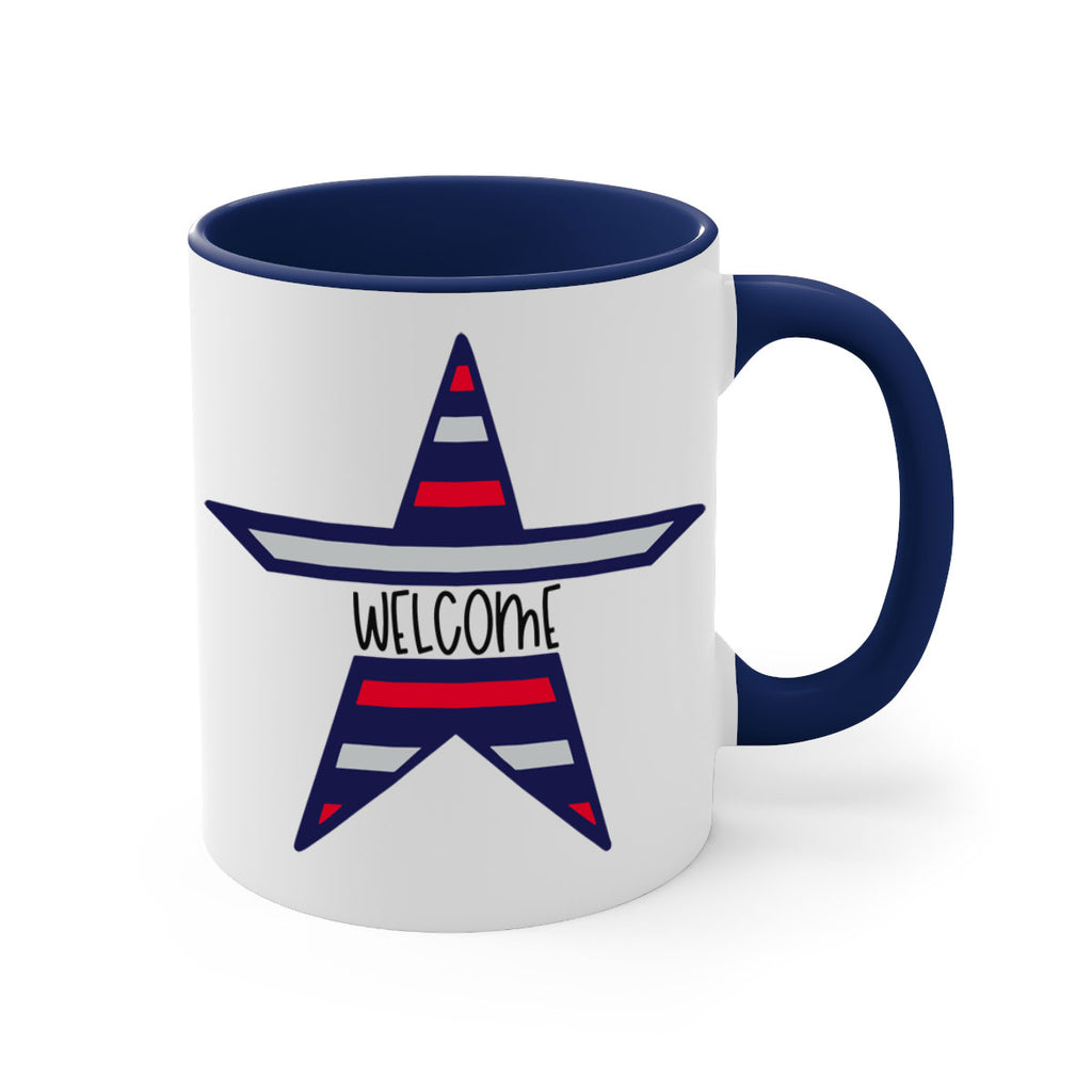 Welcome Style 186#- 4th Of July-Mug / Coffee Cup