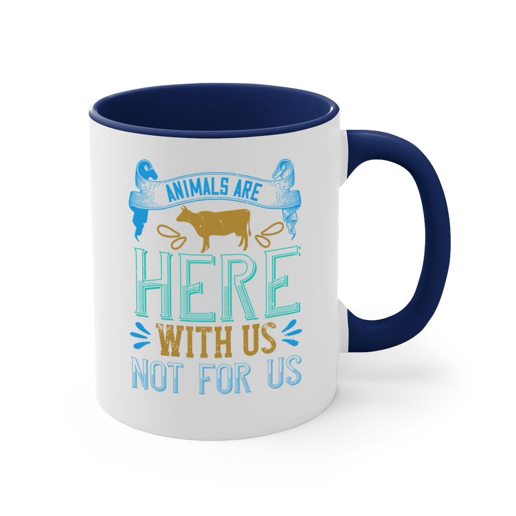 animals are here with us not for us 93#- vegan-Mug / Coffee Cup