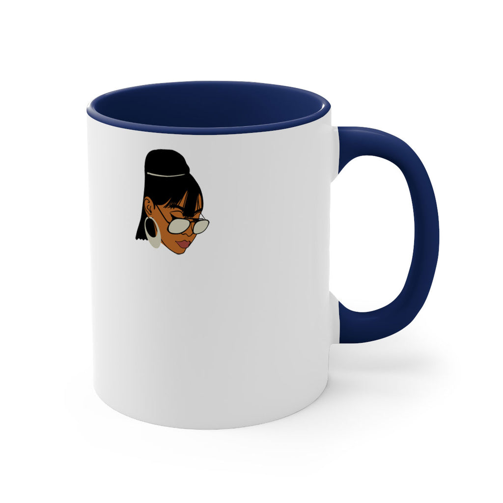 black afro 40#- Black women - Girls-Mug / Coffee Cup
