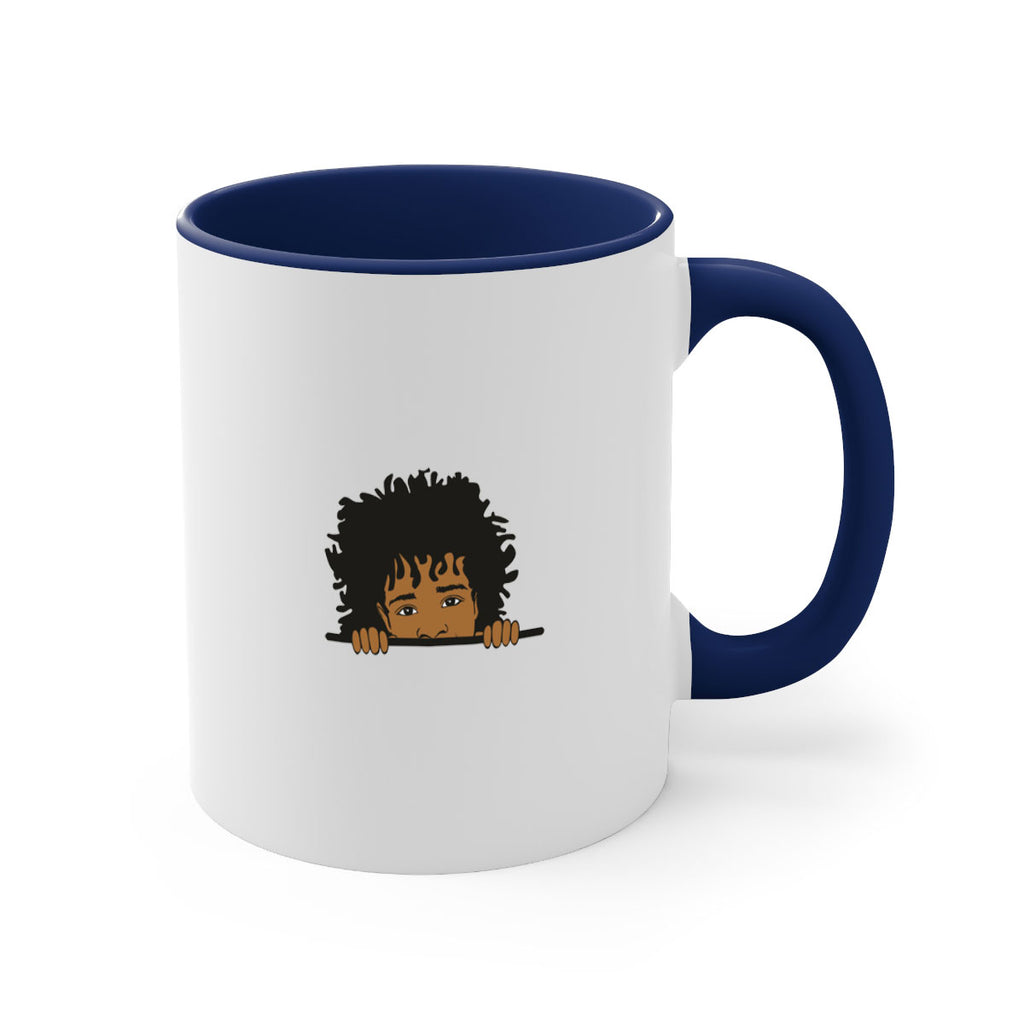black boy 4#- Black men - Boys-Mug / Coffee Cup