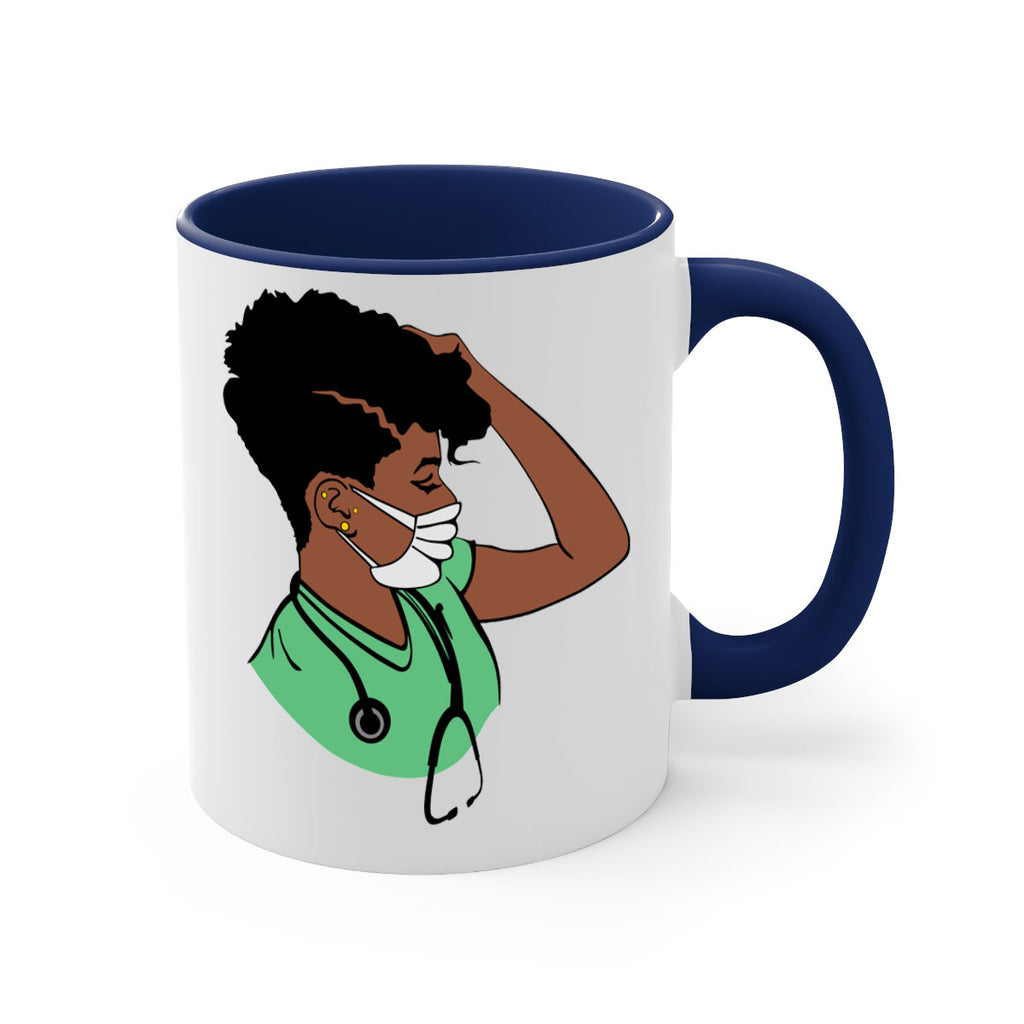black nurse 2#- Black women - Girls-Mug / Coffee Cup
