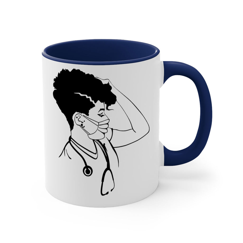 black nurse 3#- Black women - Girls-Mug / Coffee Cup