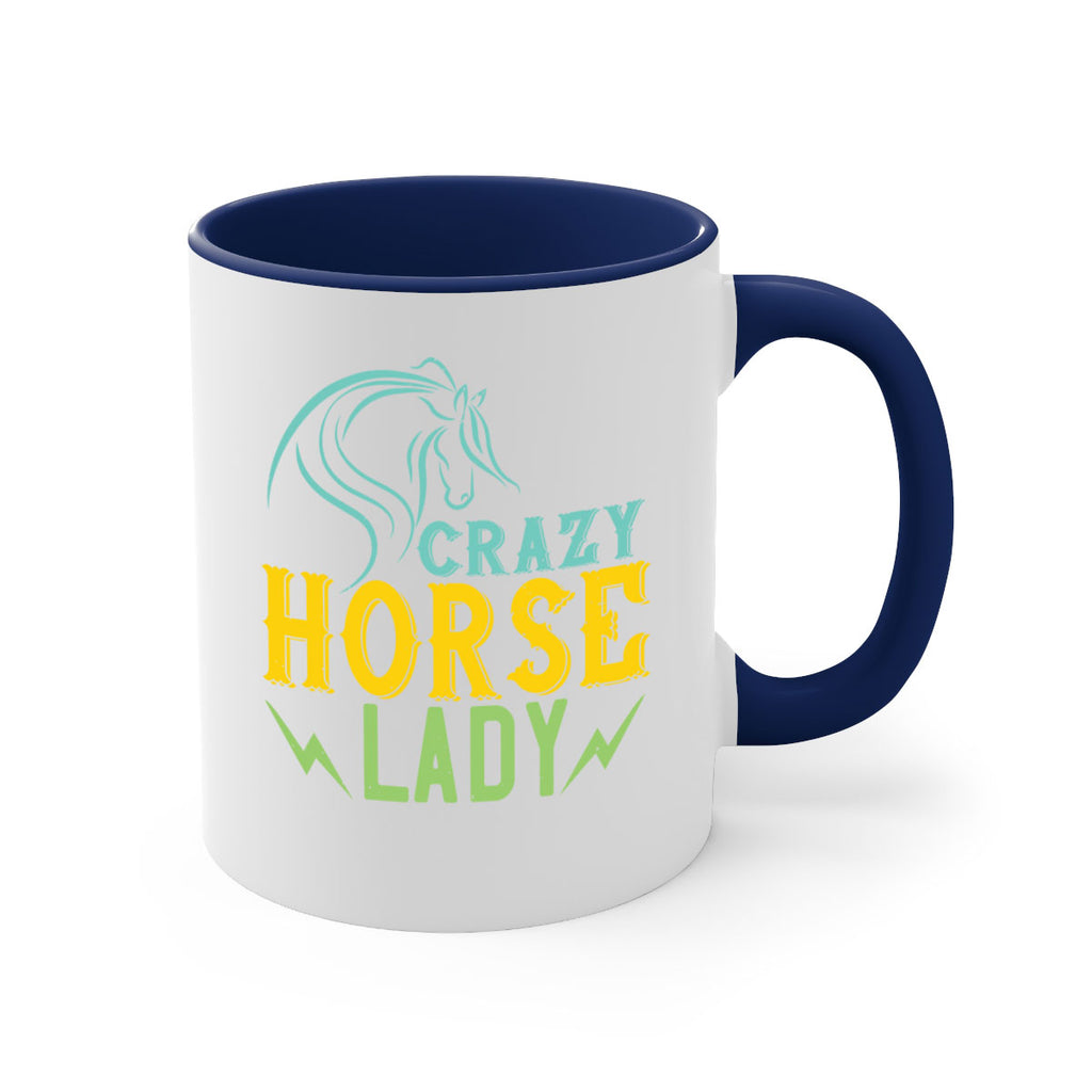 crazy horse lady Style 10#- horse-Mug / Coffee Cup
