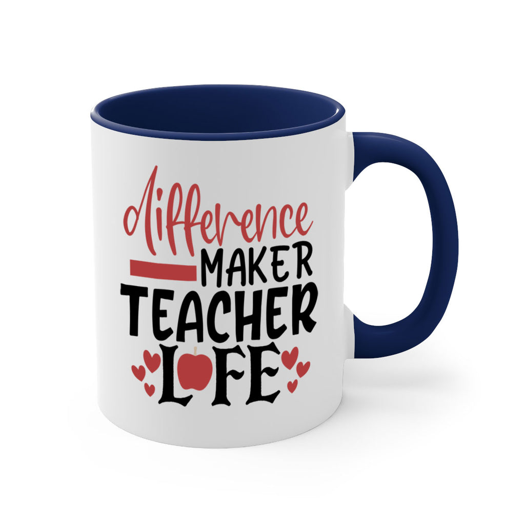 difference maker teacher life Style 184#- teacher-Mug / Coffee Cup