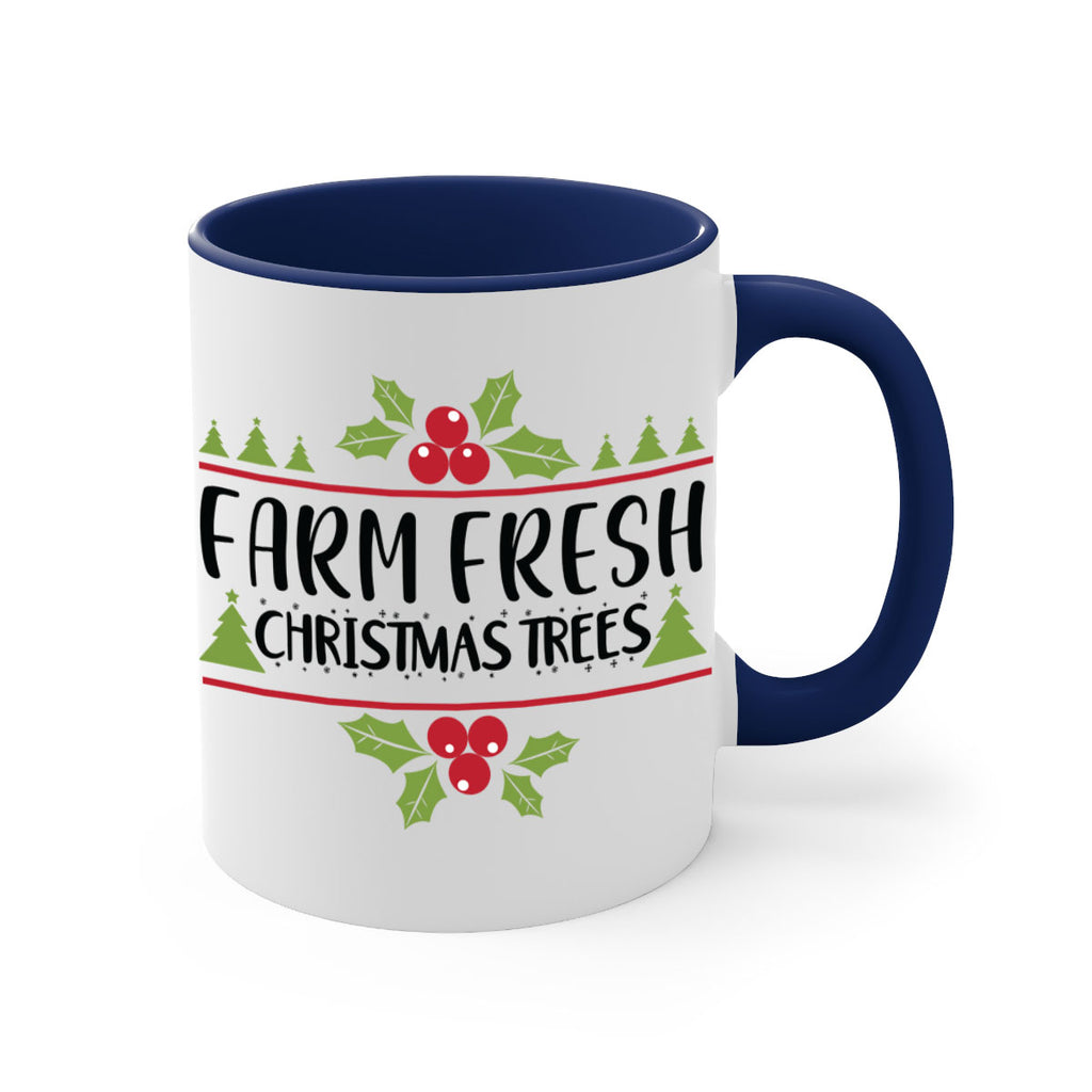 farm fresh christmas trees style 207#- christmas-Mug / Coffee Cup